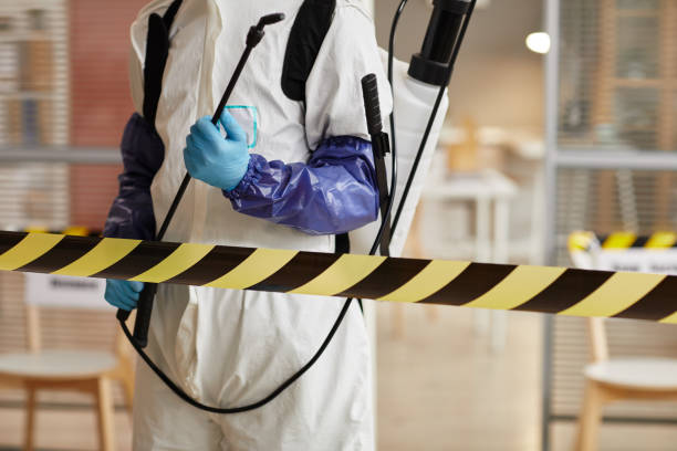 Professional Blood Cleanup technician working in Carson, WA